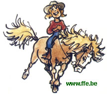 Equitation pour enfant sur poney à la FFE